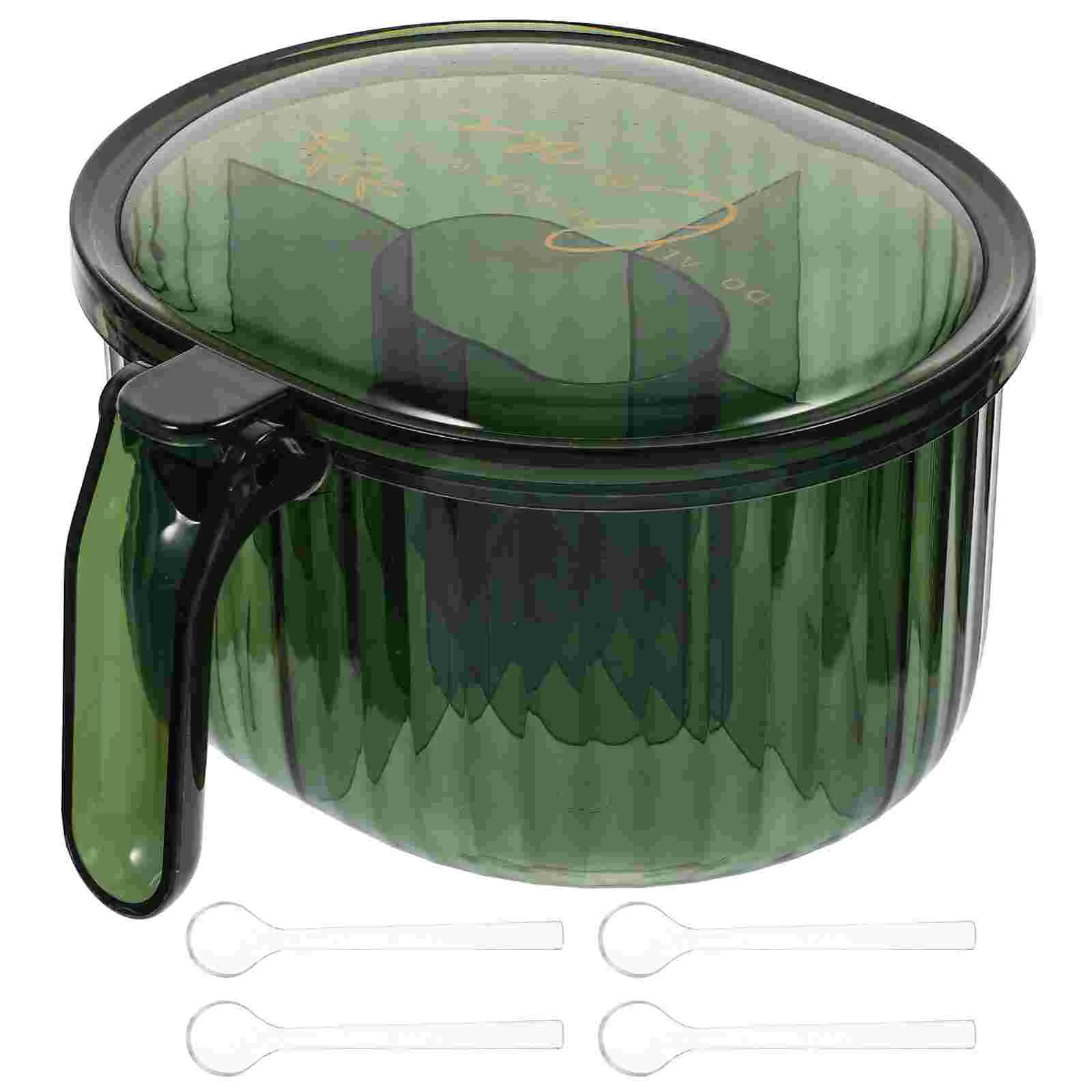 

Seasoning Condiment Spices Container Box Jars Pots Compartment Salt Set Storage Jar Travel Glass Canisters Multi Shaker Sugar