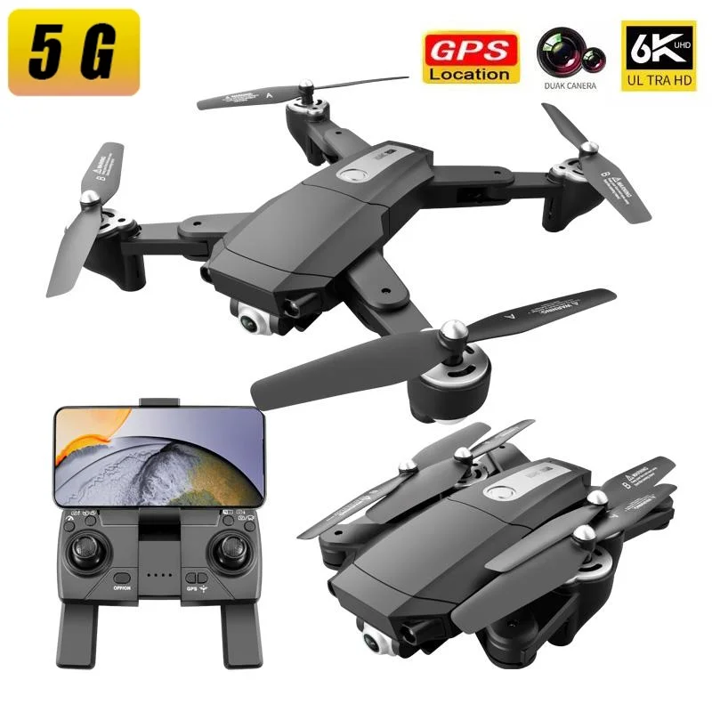 

S604 Pro Drone Folding Long Endurance Optical Flow Dual Camera 4K/6K HD Aerial Four Axis Photography Aircraft Smart GPS Return