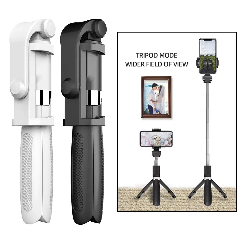 

2022New Selfie Stick Wireless Bluetooth Selfie Stick Foldable Handheld Tripod For Smartphone Stand With Remote Control