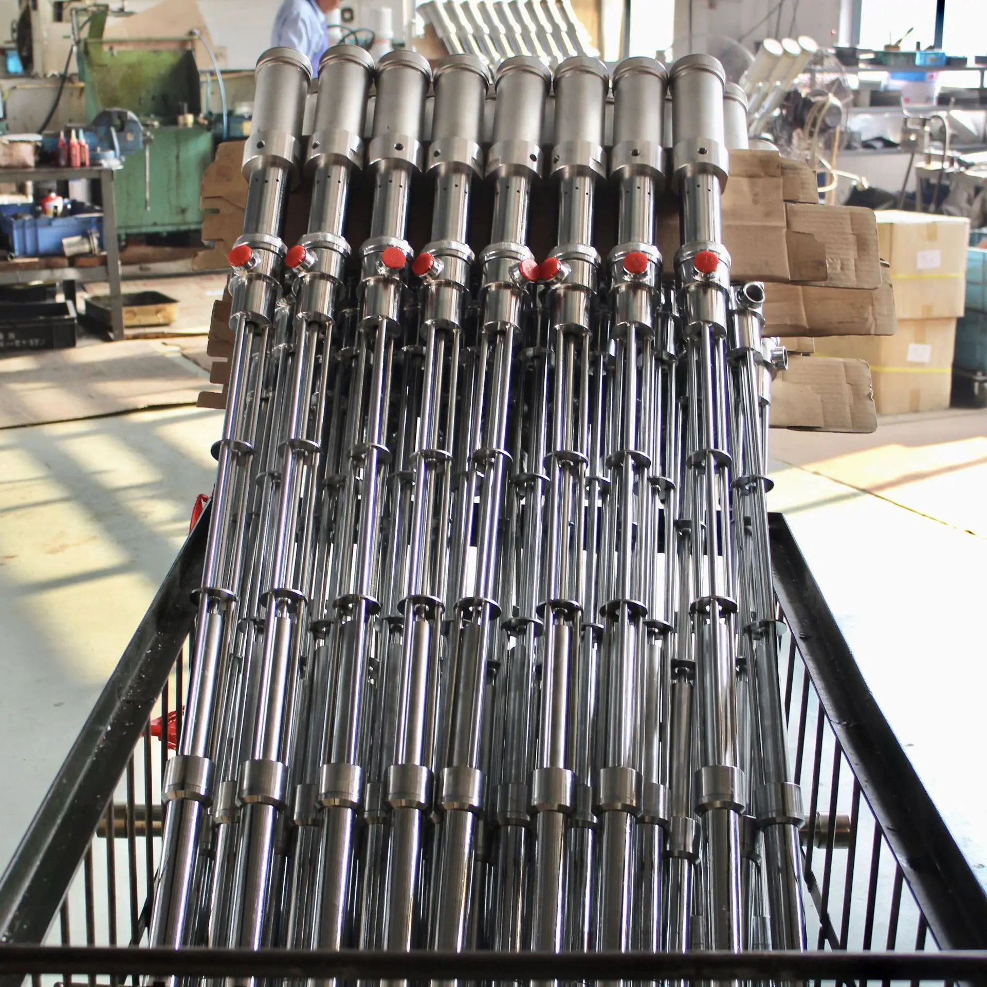 T1t2 полиуретановый цилиндрический насос высокой вязкости пневматический