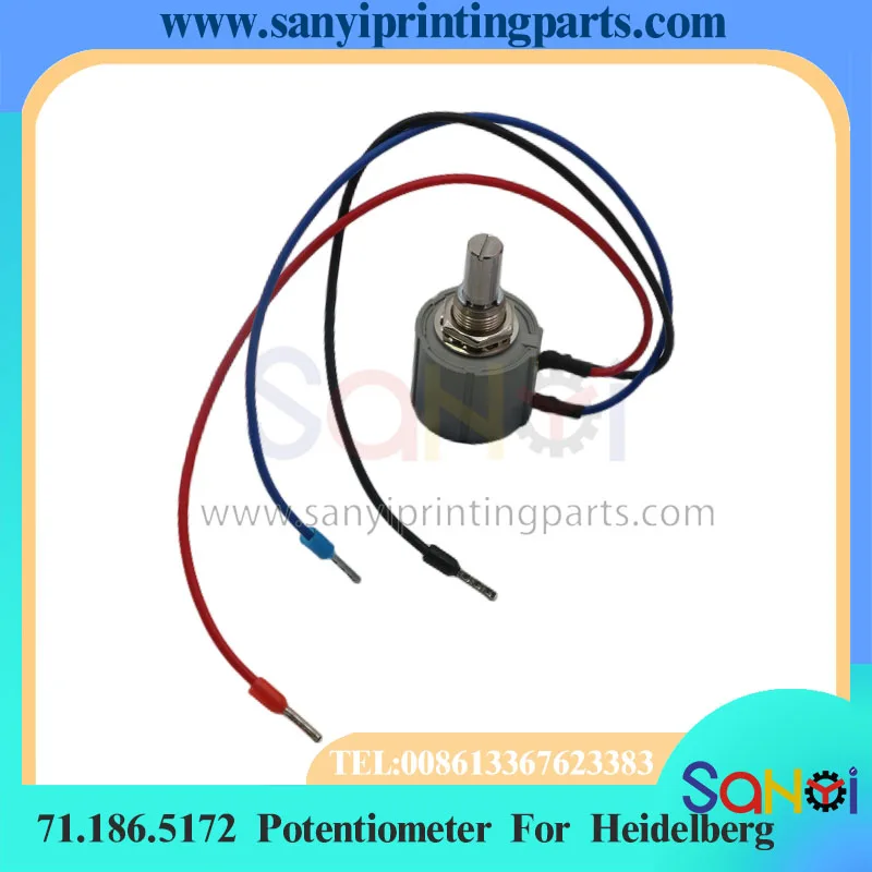 Бесплатная доставка 1 шт. 71.186.5172 потенциометр Beckmann 7286 10 кОм для Heidelberg CD102 SM102 SM74