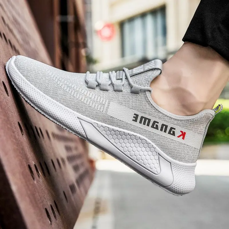 

Lightweight Breathable Non-slip Sneakers, Knitted, Safe for Work and Sweat-absorbing High Quality