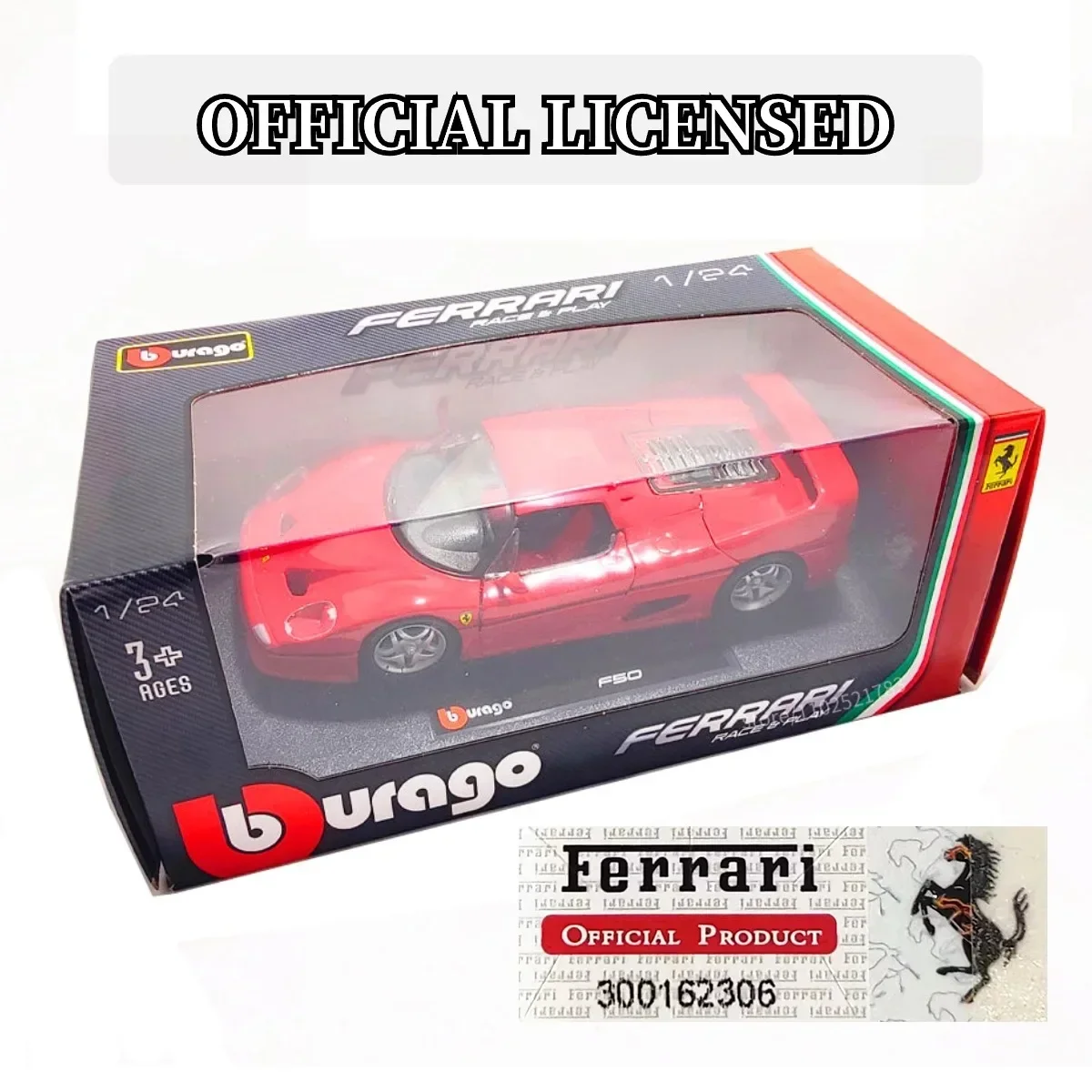 Копия Bburago Ferrari 250 GTO 1:24 масштаб 458 488 Enzo Italia Миниатюрная игрушка-подарок для