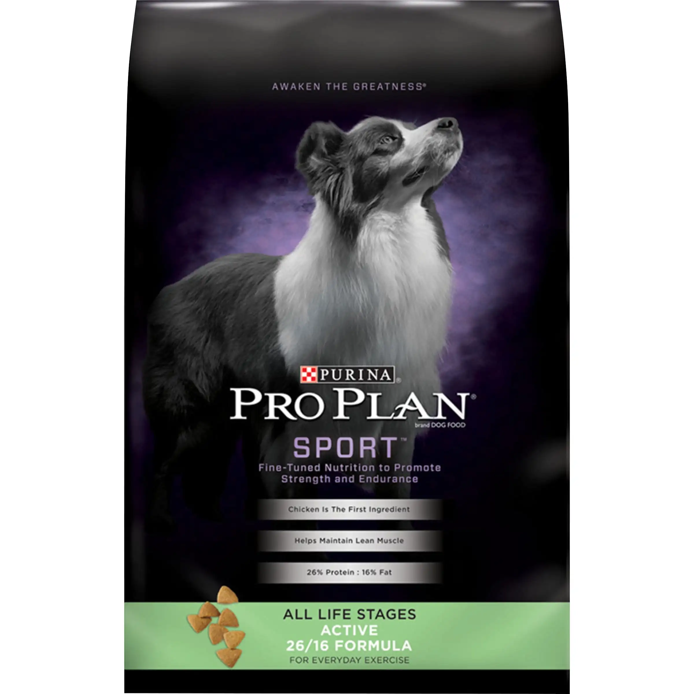 

NEW Purina Pro Plan сухой корм для собак, Спортивная активная формула 26/16, сумка 37,5 фунтов