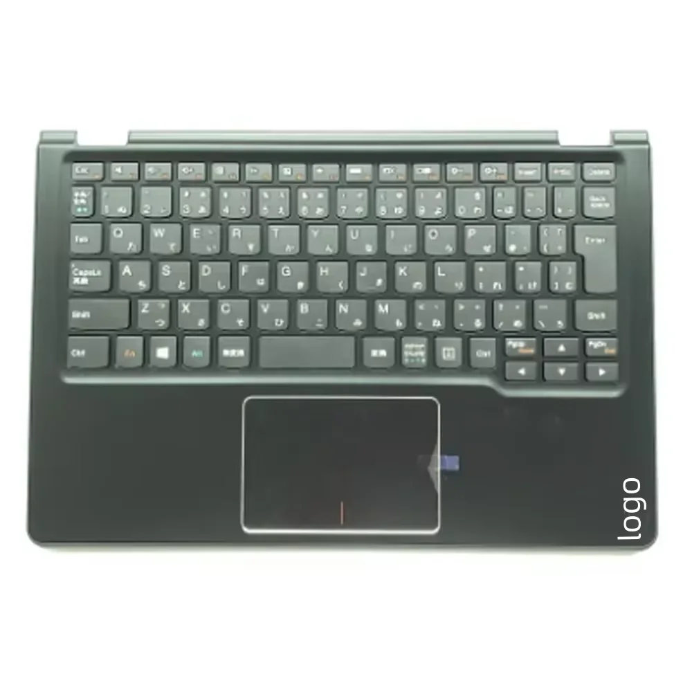 Новый верхний корпус с сенсорной панелью и японской клавиатурой для Lenovo Yoga 700-11isk
