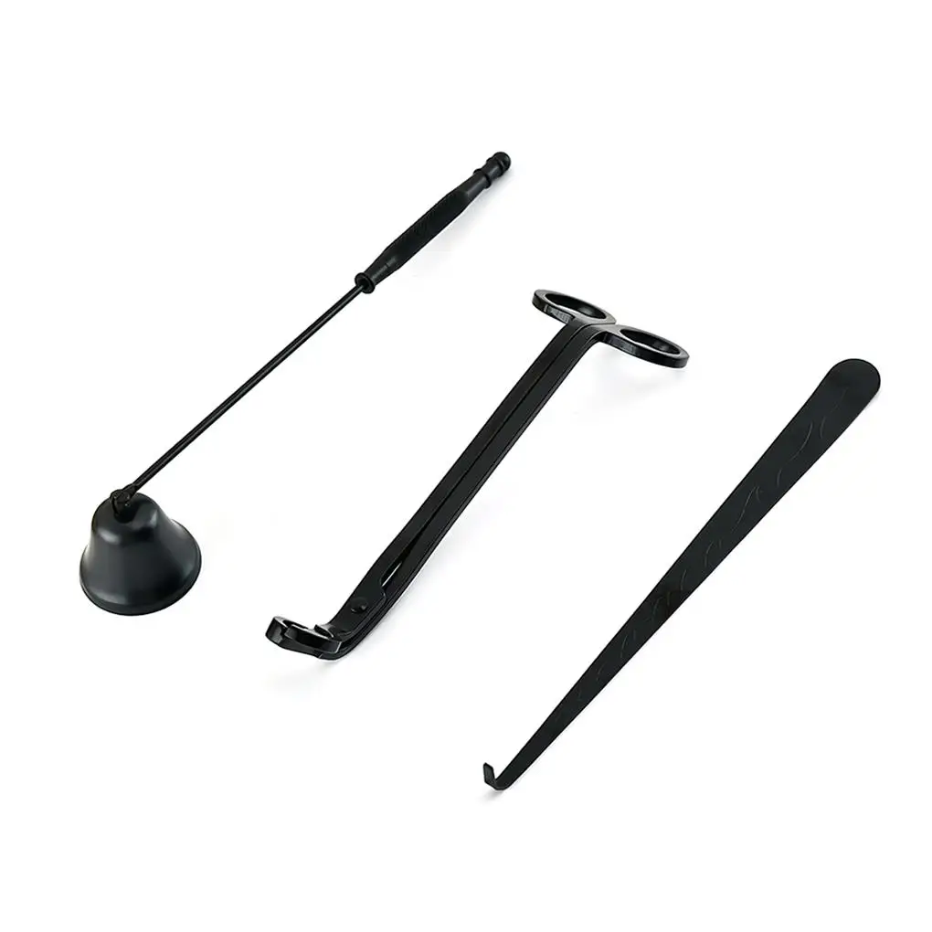 

Candle Accessory Set Stainless Steel Rustproof Candle Snuffer Decorative Candle Dipper Wax Tool Coated Surface Silver