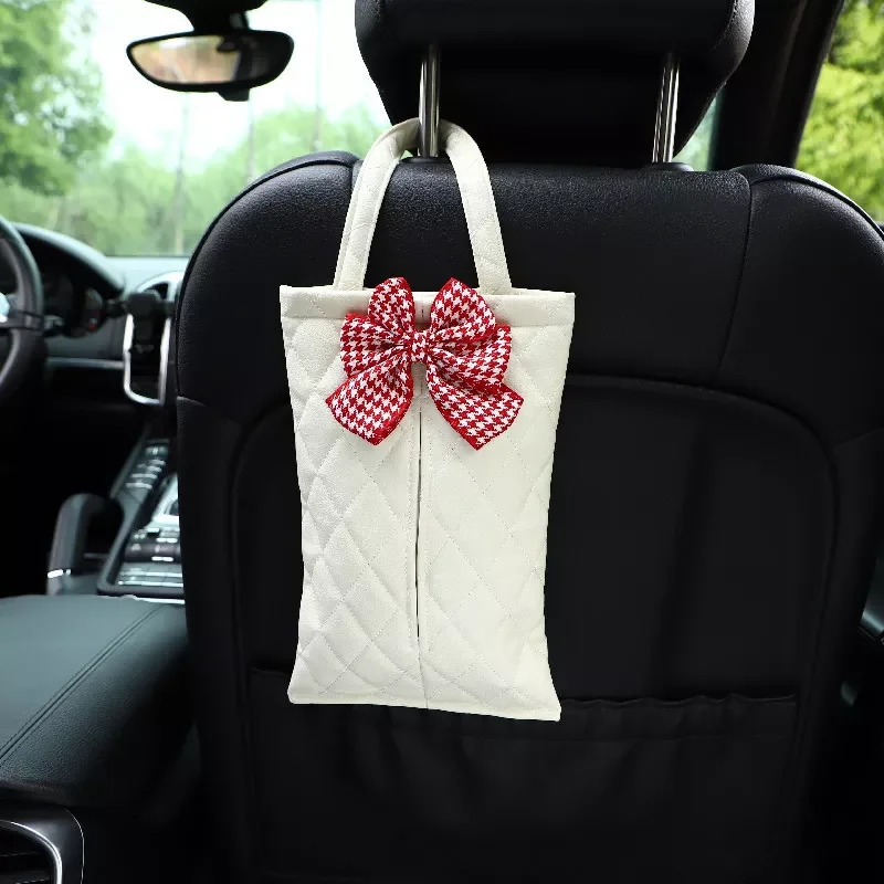 

1Pcs Car Tissue Box Towel Sets Car Sun Visor Tissue Box Holder Auto Interior Storage Decoration for BMW Car Accessories