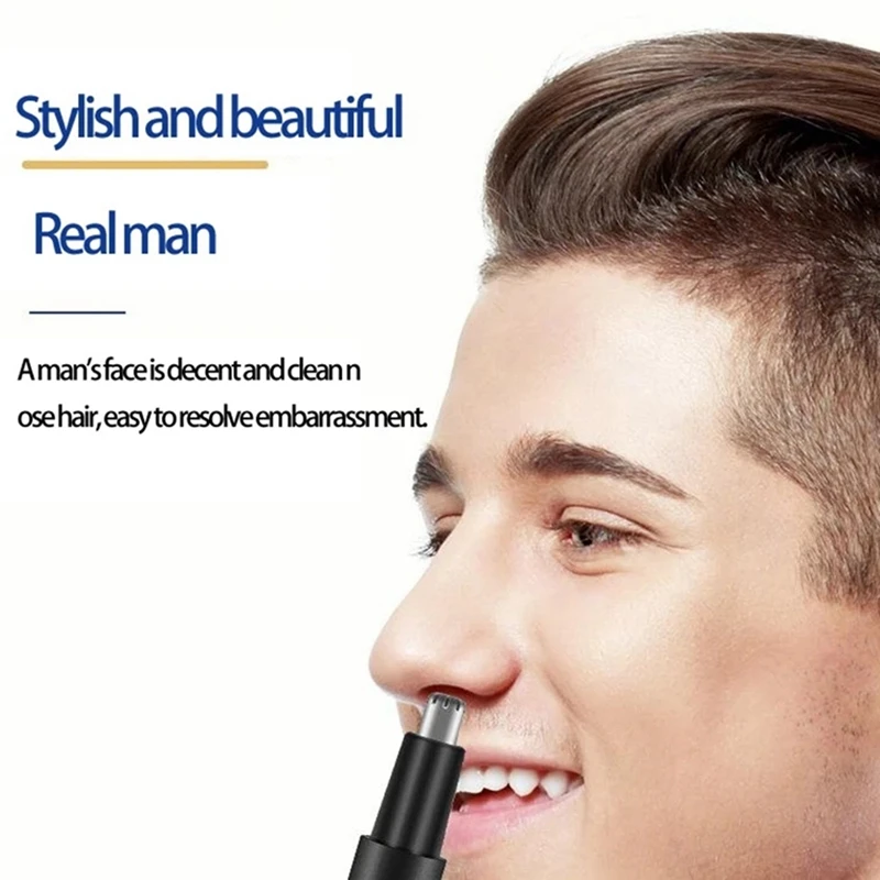 Электрический триммер SONAX PRO 2 в 1 для удаления волос носу бритва с зарядкой от USB