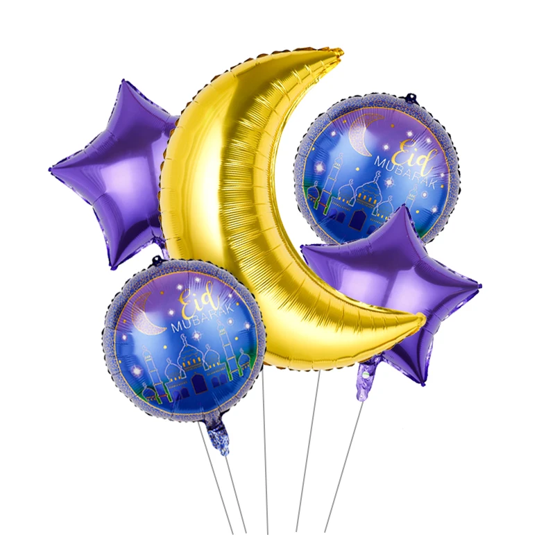 

Ramadan Decoration Balloons EID Mubarak Balloons for Muslim Islamic Party Supplies Eid al-fitr Ramadan Mubarak Helium Globos