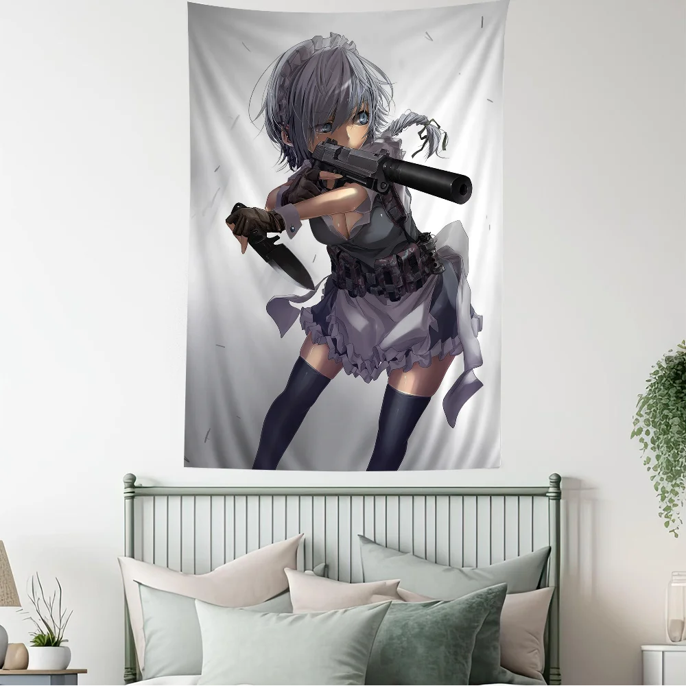 Sakuya Izayoi подвесной богемный гобелен дешевый хиппи настенный Мандала домашний