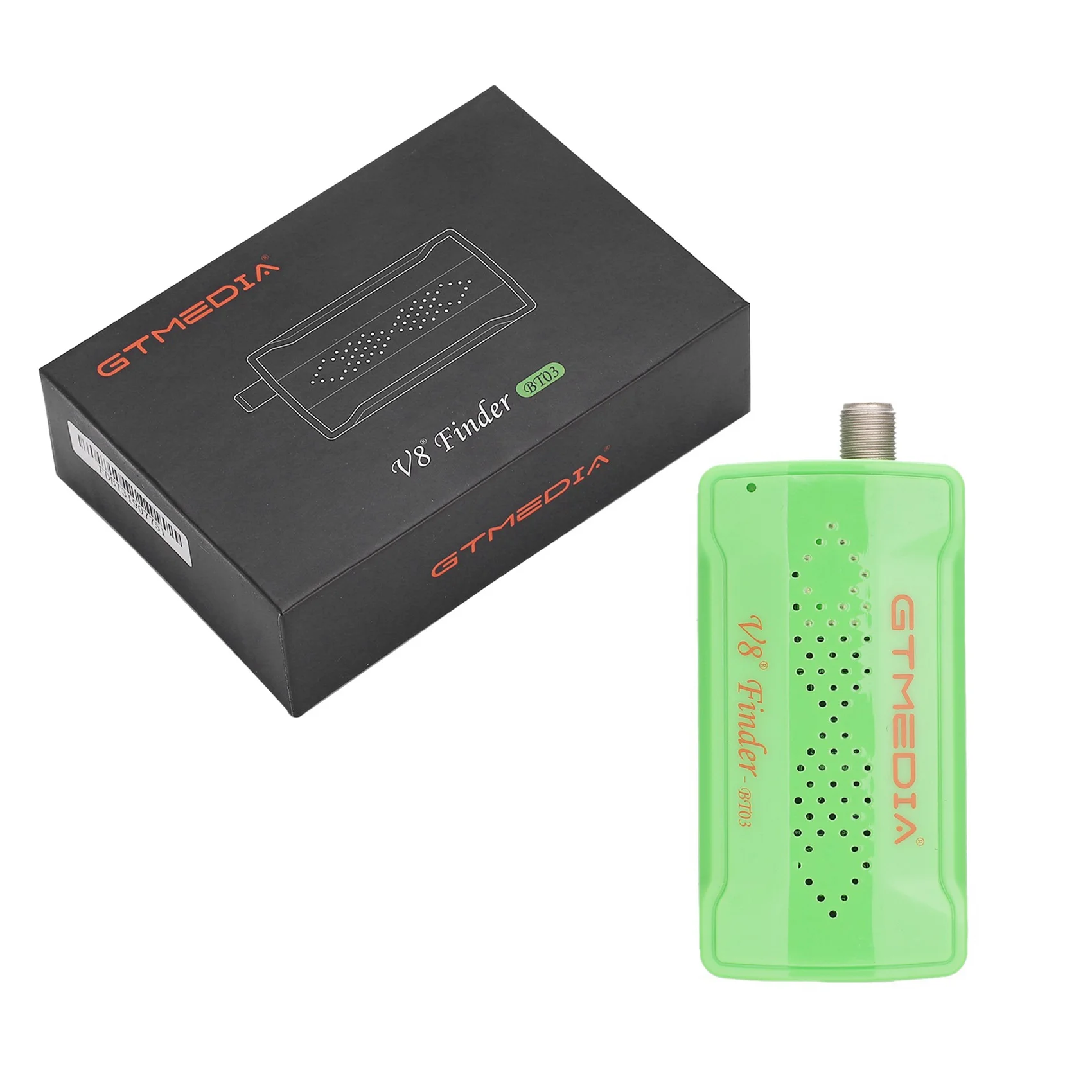 2X GTMEDIA Mini Satellite Finder Bluetooth DVB-S2 V8 Finder BT03 Satfinder поддерживает системы Android и iOS для HD 1080P (art.: 3920dbc41f022) - 3920dbc41f022