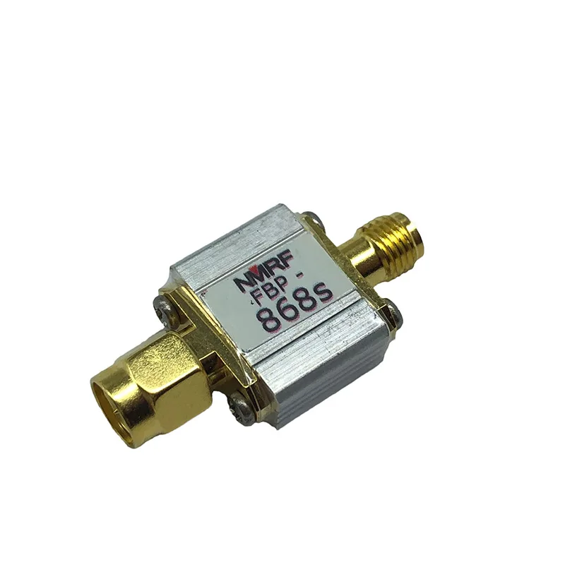 

FBP-868s 868MHz RFID Remote SAW Bandpass Filter Sma To Rpsma Adapter 866- 870MHz 4MHz Bandwidth For LoRa LoRaWAN Helium Networks