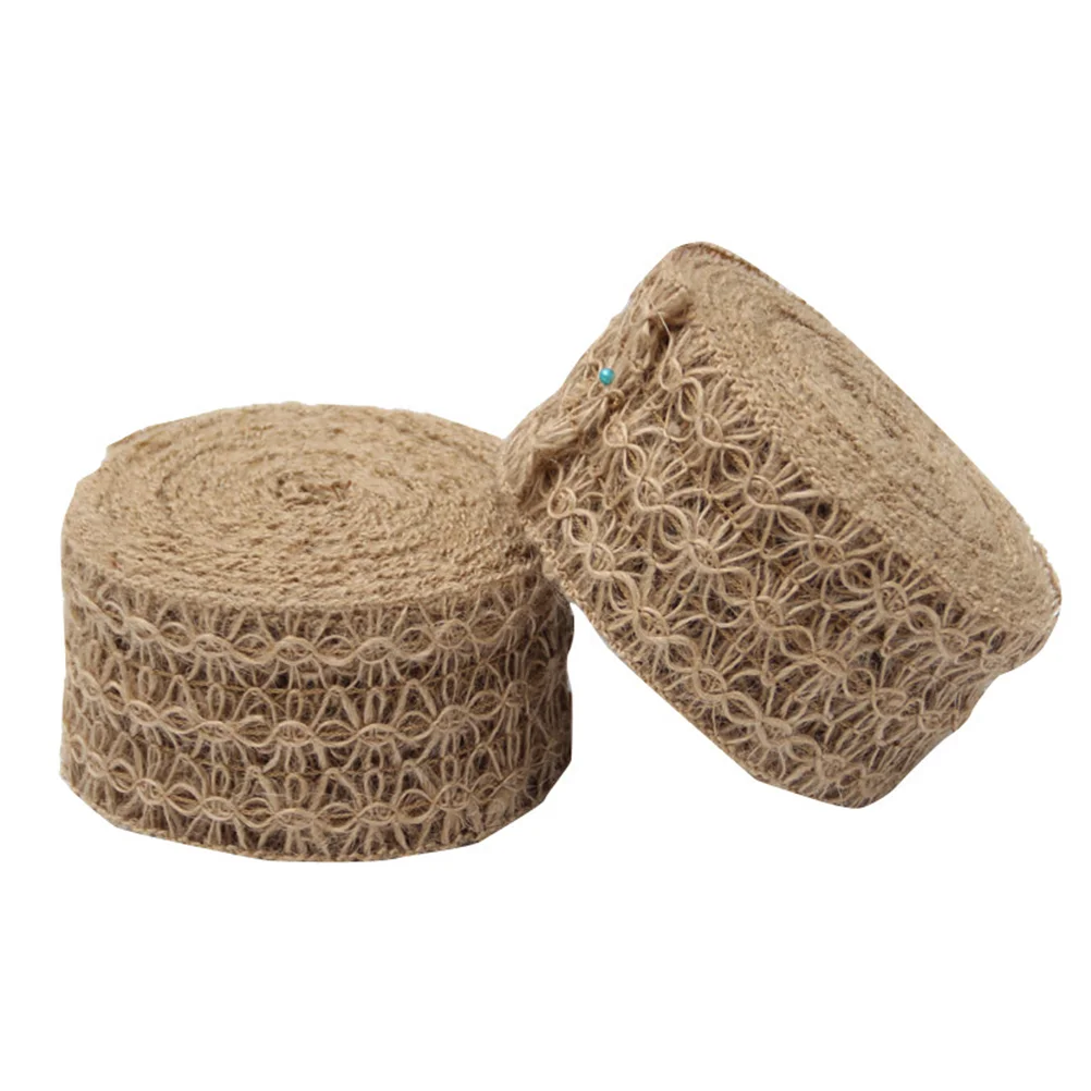 

1Roll Flower Weaving Twine Rope Jute Material for Decoration Wedding DIY Party