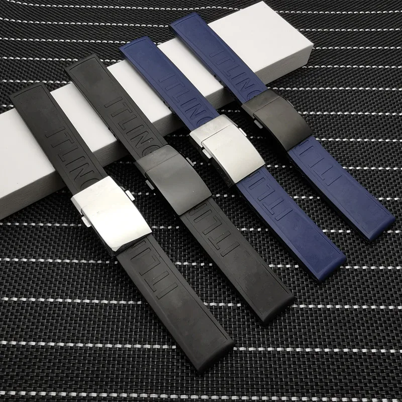 

Ремешок силиконовый для наручных часов navitimer/avenger/Breitling, 20 мм