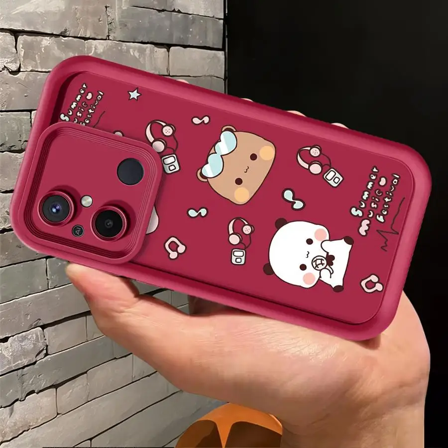 Фото Мягкий чехол для телефона Xiaomi Poco X3 X4 GT M3 Pro X5 с забавным рисунком Дуду Бубу №4