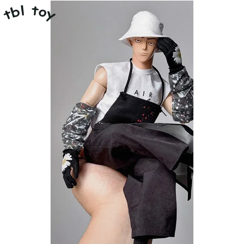 1/6 весы кукла граффити перчатки фартук топ без рукавов с изображением Дейзи