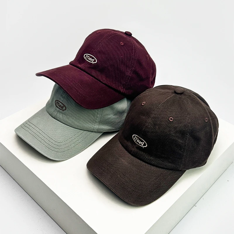 Бейсболка унисекс с вышивкой простая Панама от солнца в стиле ретро надписью