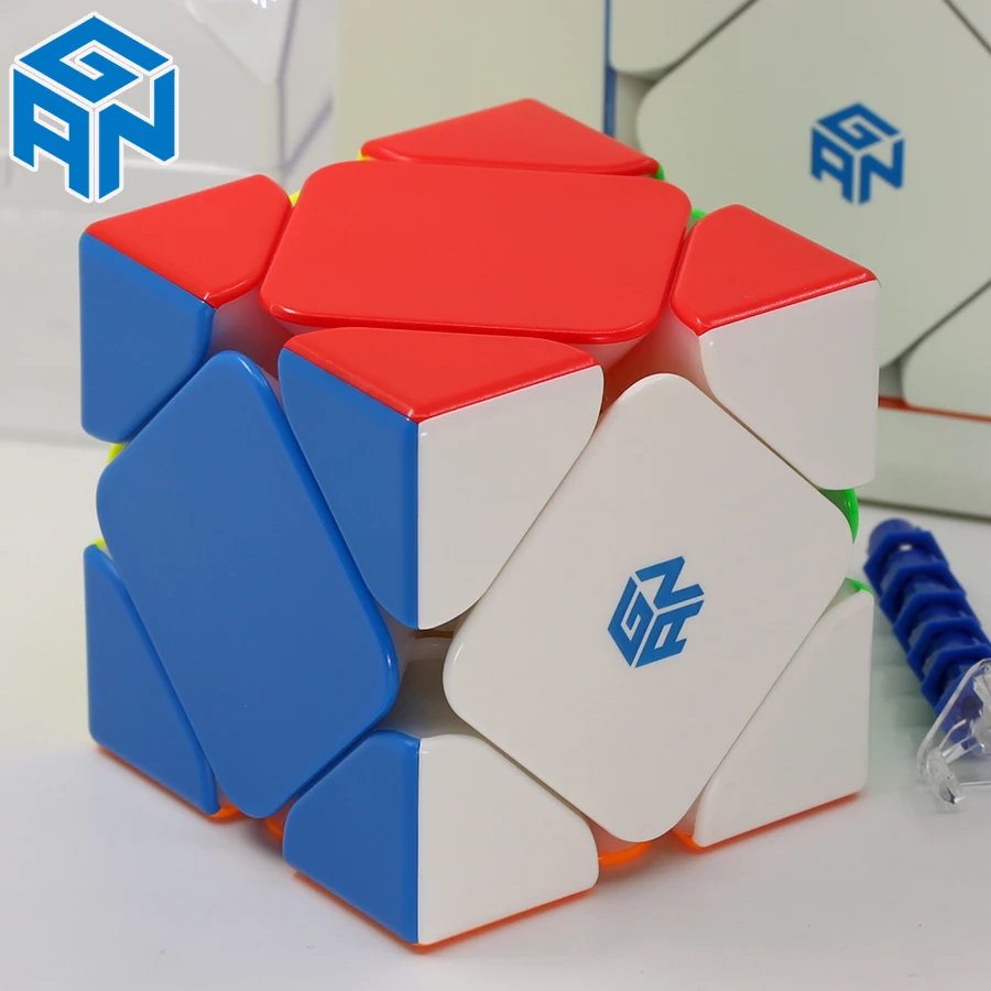 

GAN Magic Cube Skew Stickerless GanCubes Magnetic Magical Puzzles Magnets Twist Wisdom Logic Professional Educational Toys Game