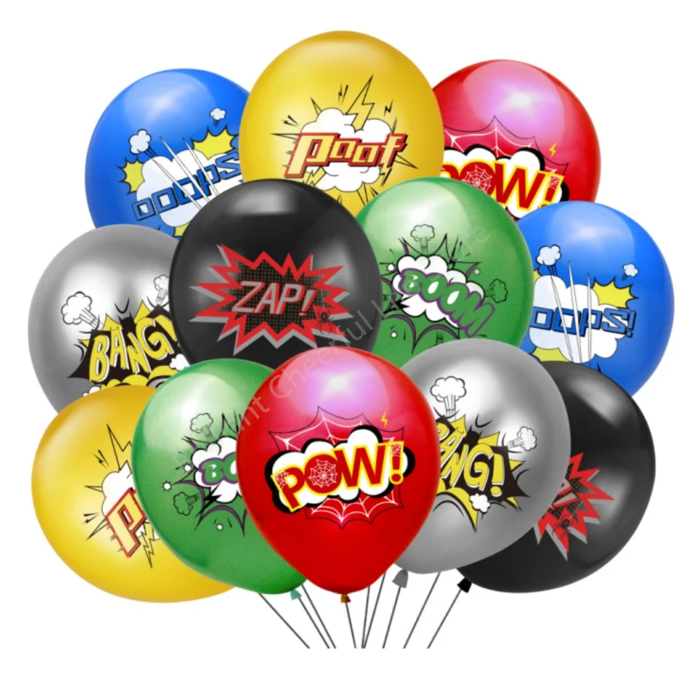 

Набор латексных шаров Marvel 12/24 шт.