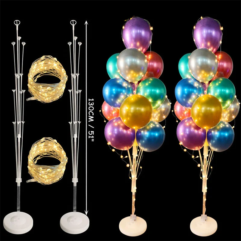 

Balloons Stand Balloon Holder Column Confetti Ballons Wedding Birthday Party Decoration Kids Baby Shower Balons Support Supplies