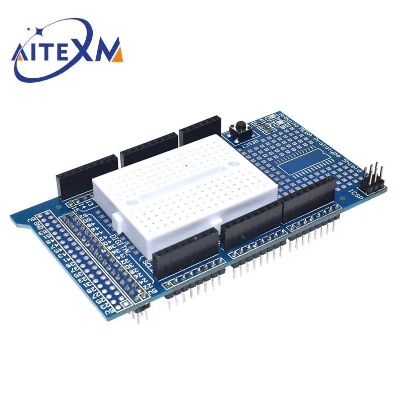Плата расширения V3.0 для Arduino Mega 2560 / Mega2560 R3 Proto макетная плата с мини-печатной