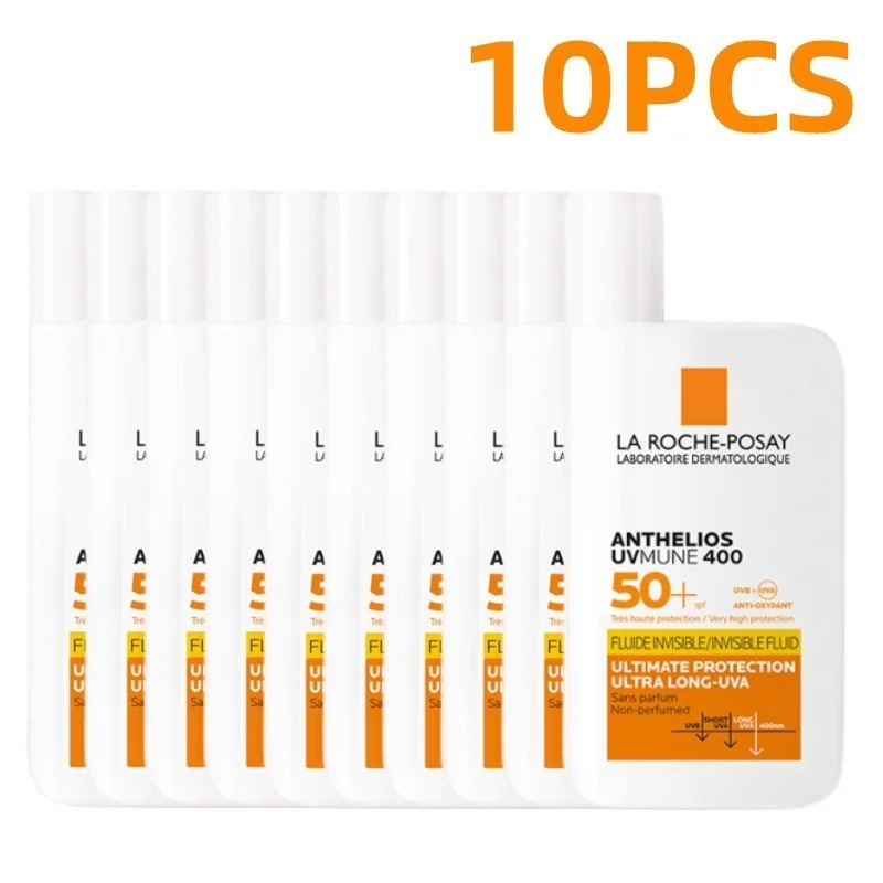 

La Roche-Posay ANTHELIOS UVMUNE, 400, SPF 50 +, солнцезащитный крем для лица, защита от УФ-лучей, невидимый, широкого спектра, солнцезащитный, 10 шт.