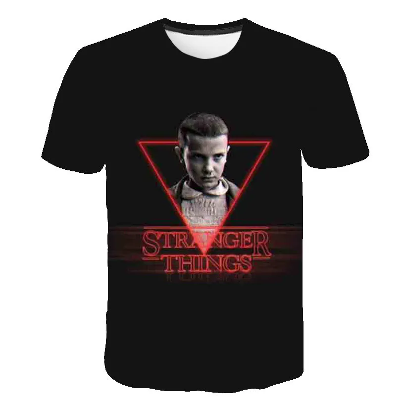 

Stranger Things T-shirt For Men 3D Printed Short Sleeve Summer Male Boy T Shirt Tops Clothing Wholesale