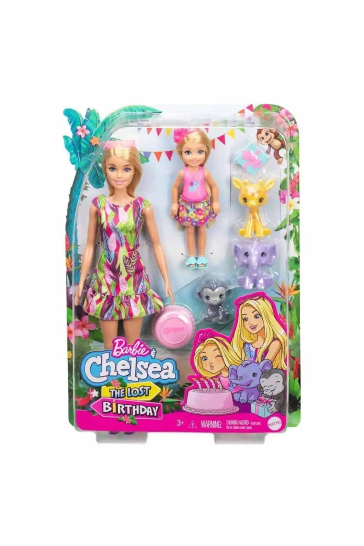 

Barbie and Chelsea Lost Birthday Game Set Original Product For Kids Birthday Year Head Chrisstmas Fun Educational