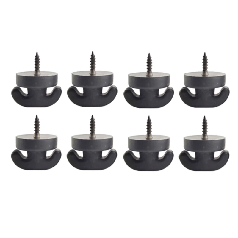 

Universal Car Net Bag Buckle Tie Down Hook Ring Screw Mount Automobile Rear Trunk Loop Hanging Fixed Hook Buckle