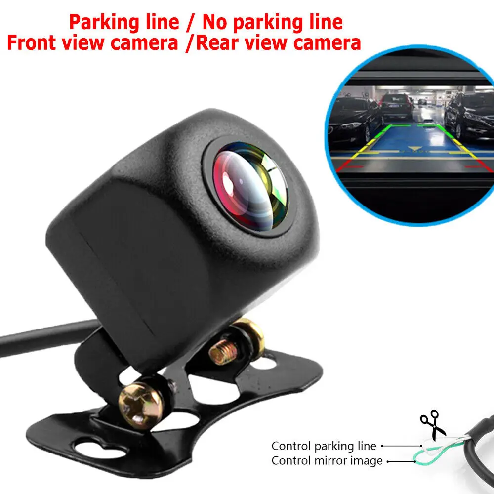 

170° Car Rear View Reverse Backup Parking Camera HD Night Vision Waterproof CMOS