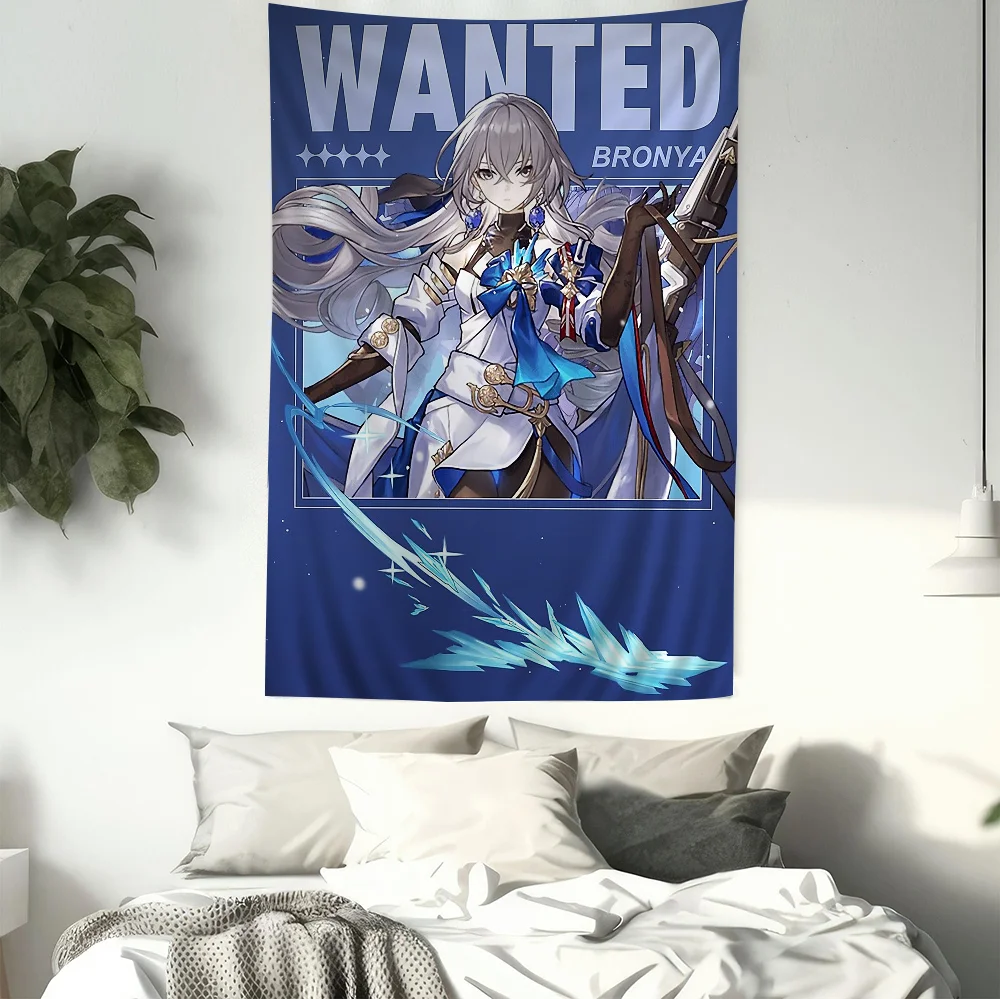 Honkai Star Rail висит богемный гобелен Таро хиппи настенные коврики домашний декор в