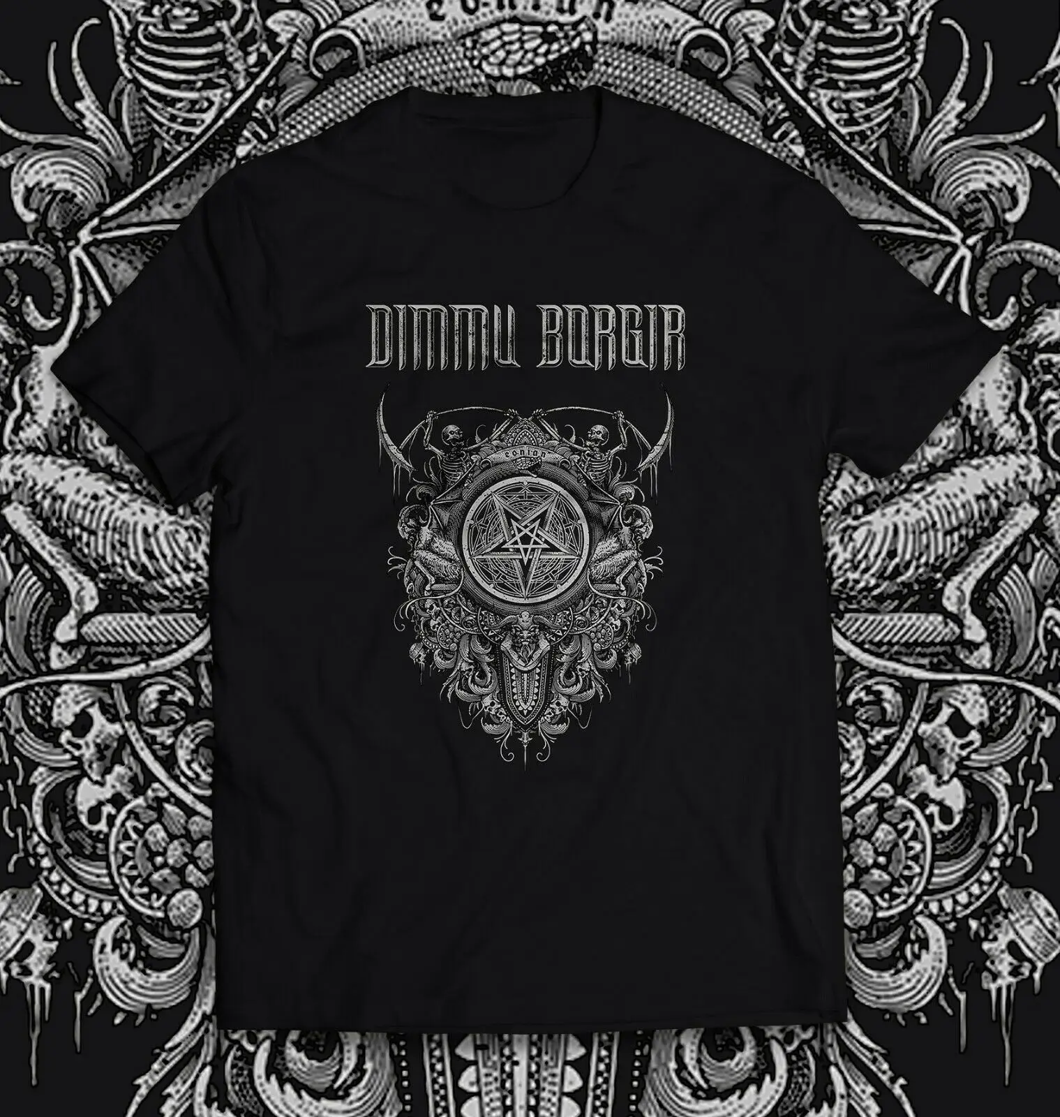 

Tshirt 2022 Black Metal Theme Borgir For Big Fans Gift Softstyle