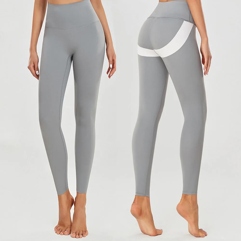 

Plus Size Sharkskin Women's sport pants gym workout clothing seamless leggings for fitness Bodysuit Tights sportwear Sweatpants