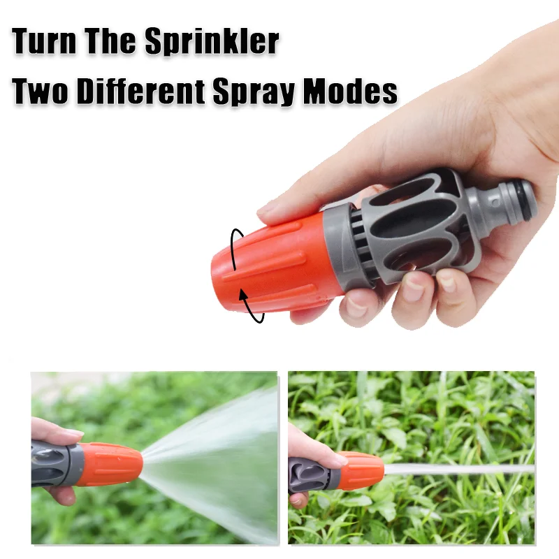 

Garden Sprinkle 1/2" or 3/4" Water Hose Connector Pipe Adaptor Tap Hose Pipe Fitting Set Quick Connector Garden Hose Nozzle Part