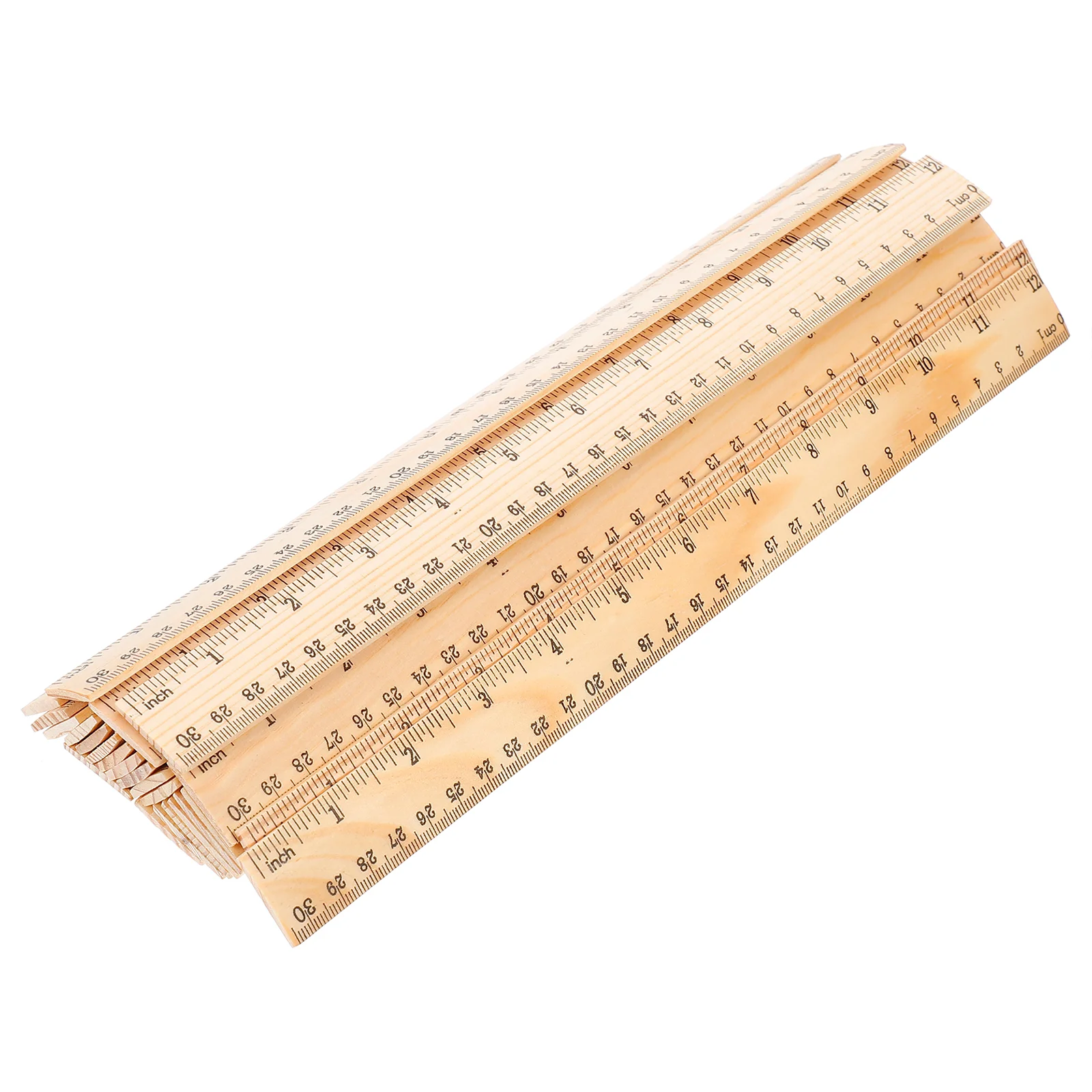 

Ruler Wooden Rulers Wood Meterstick Straight Inch Measuring Training Aidstick Chart Growth Kidsschool Pcb Inchescentimeters