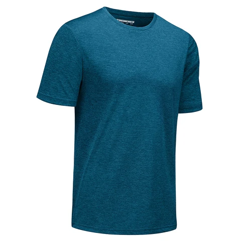 Мужская быстросохнущая Спортивная футболка MAGCOMSEN с коротким рукавом, Влагоотводящая Повседневная футболка для мужчин