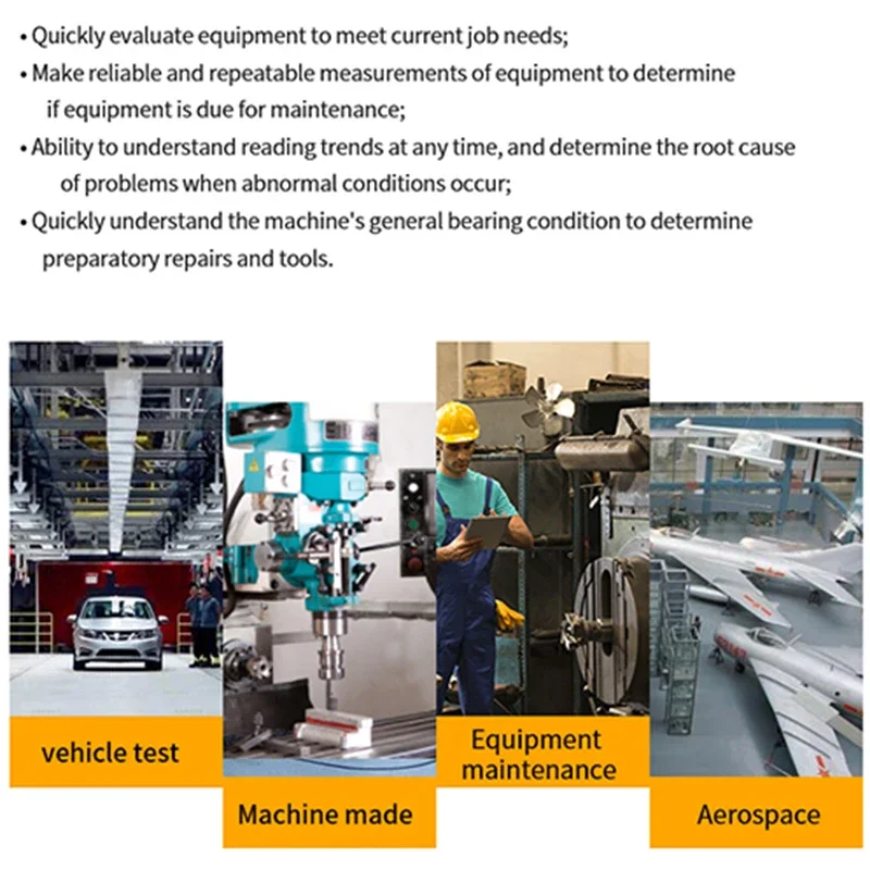 SNDWAY цифровой виброметр высокий 0 1-199 9 м/S2 ручной виброанализатор вибратор-тестер