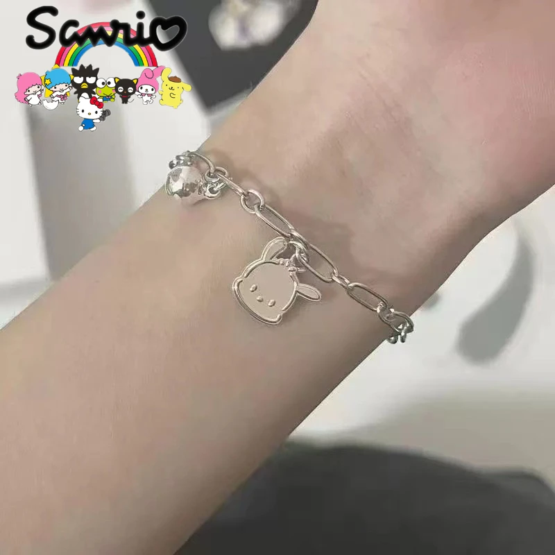 

Женское Ожерелье, ручная работа, мимелоди, Коричный помпон, аниме пурин, милый мультяшный колокольчик, подарок на день рождения