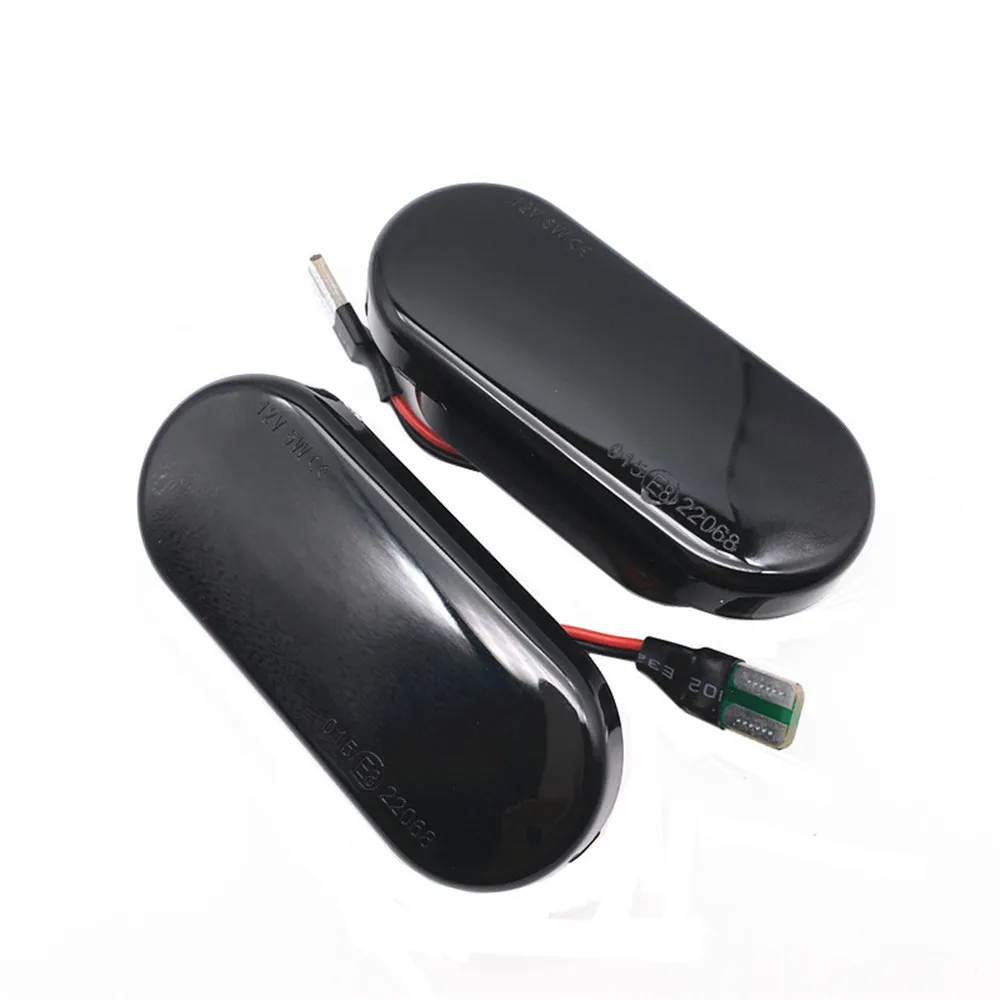 

2 шт., динамические фонари для поворотников VW Bora Golf 3 4 Passat 3светодиодные, боковые, габаритные фонари BG Ibiza Leon Skoda Orange