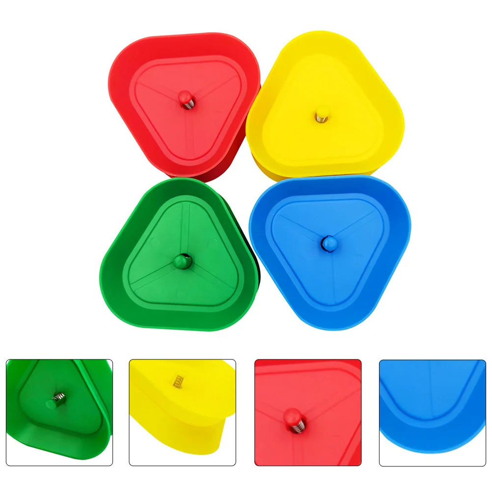 

4pcs Creative Delicate Durable Standing Poker Rack Poker Support Poker Holder Playing Support Poker Organizer Poker Stand
