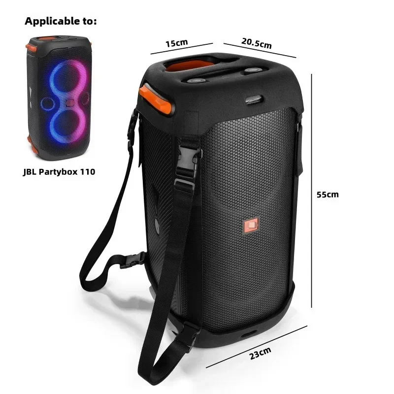Дорожный чехол для динамика JBL Partybox 110 защитный сменный из ЭВА с двойным плечевым