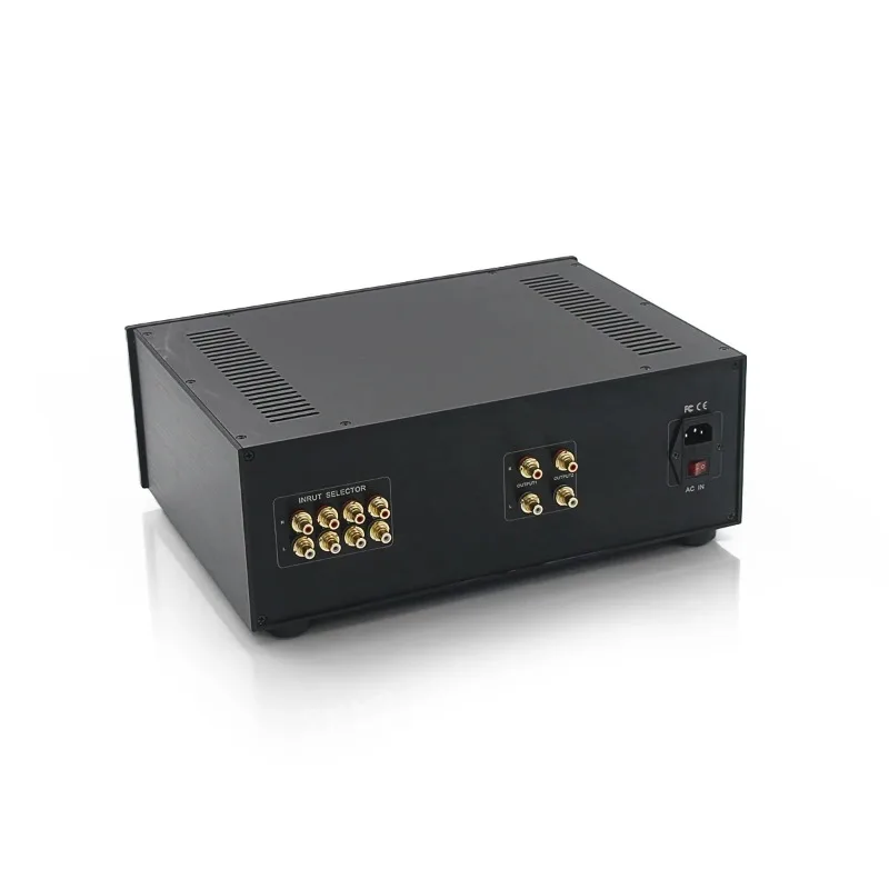 Фото Аудиопредусилитель STR11A-Max Reference CARY AE-1 с ламповым усилителем 6SN7, дистанционным управлением, 4 входами и 2 выходами RCA. №5