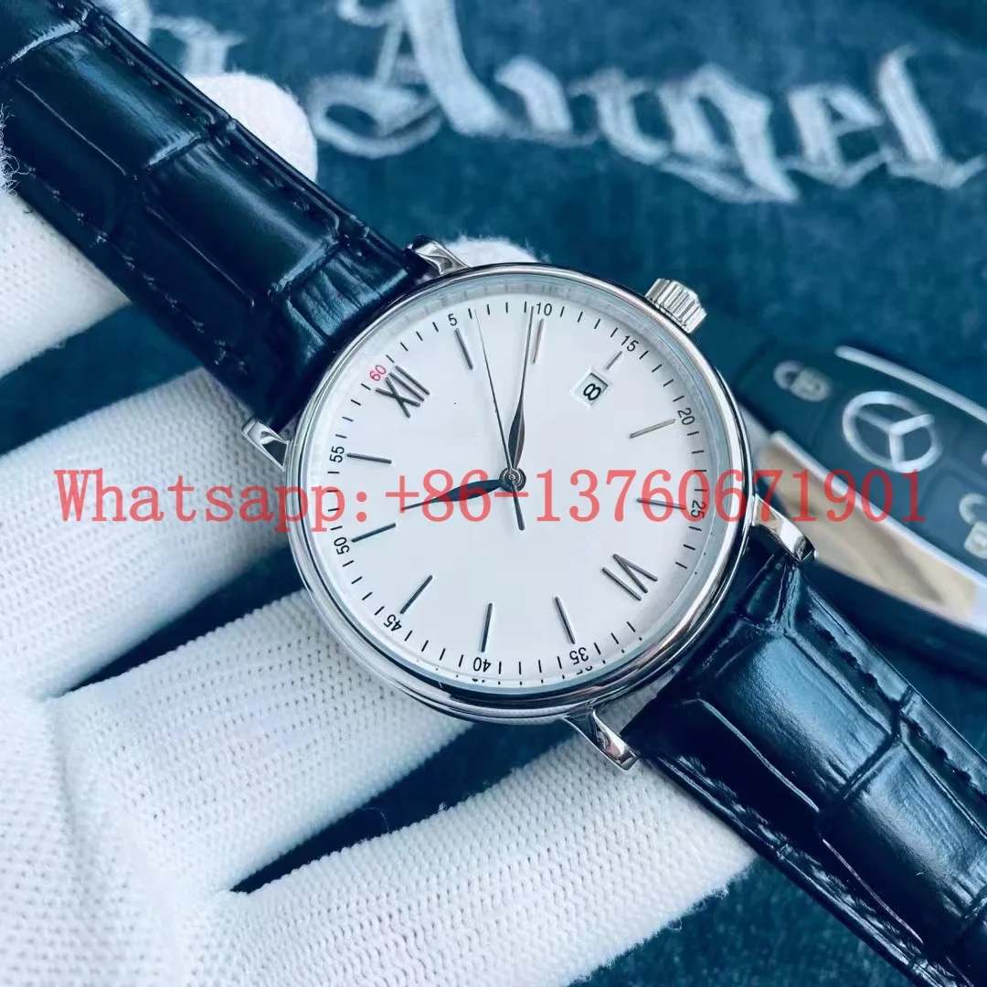 Роскошные новые мужские механические часы автоматические из нержавеющей стали
