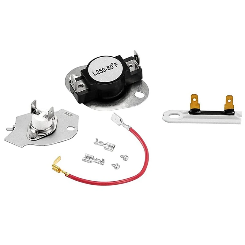 

279816 Dryer Thermostat Thermal Cut Out Kit For Whirlpool & Kenmore Dryers Replaces AP3094244 3399848 PS334299 279816VP