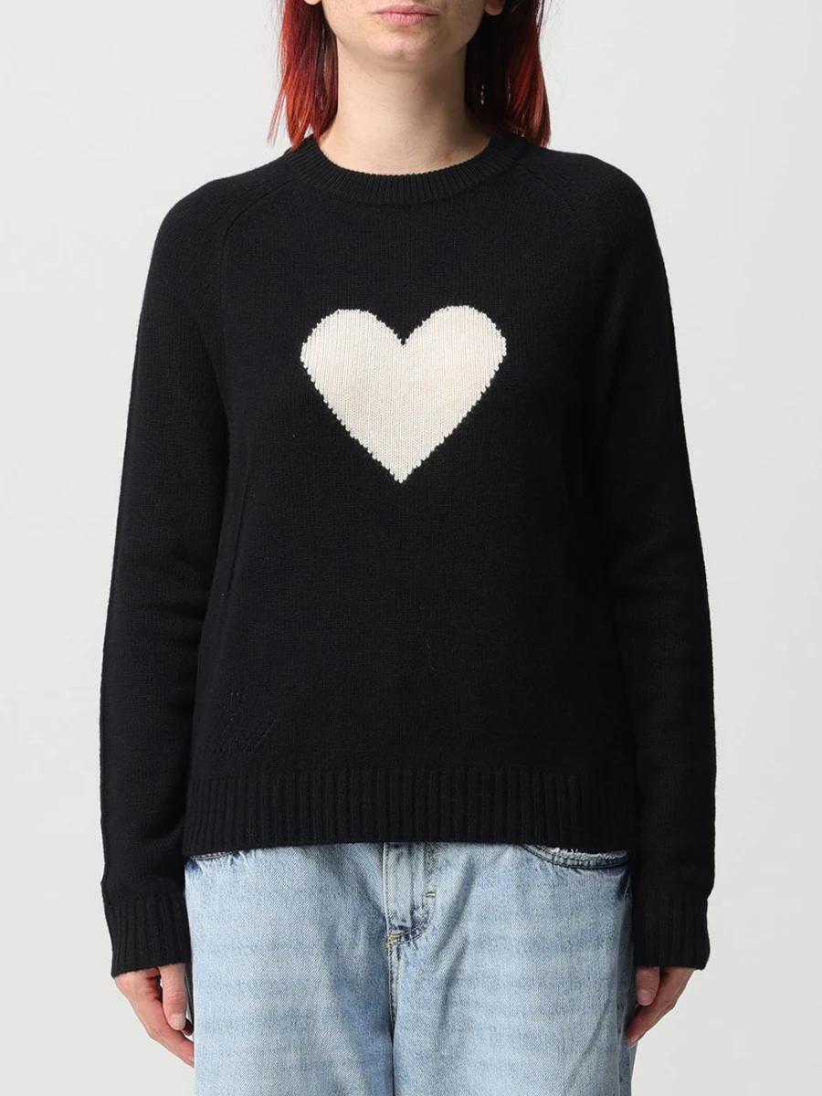 

Женский кашемировый свитер в рубчик, повседневный винтажный джемпер с круглым вырезом, с узором в виде сердца, пуловер для осени и зимы, 2023