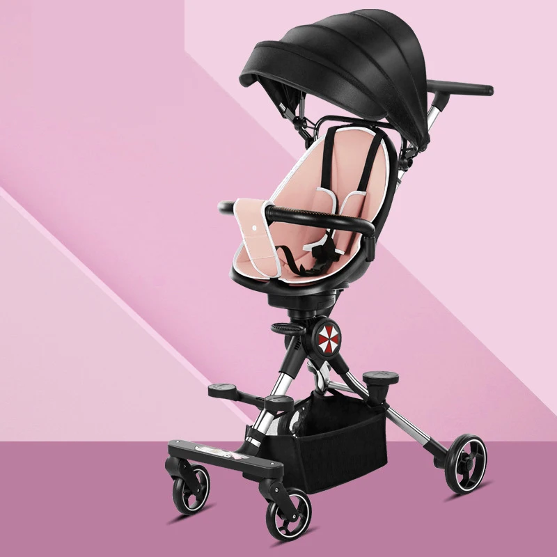 

Детская коляска с высоким ландшафтом, детская складная тележка для путешествий, детская коляска для детей 6 мес.-6 лет