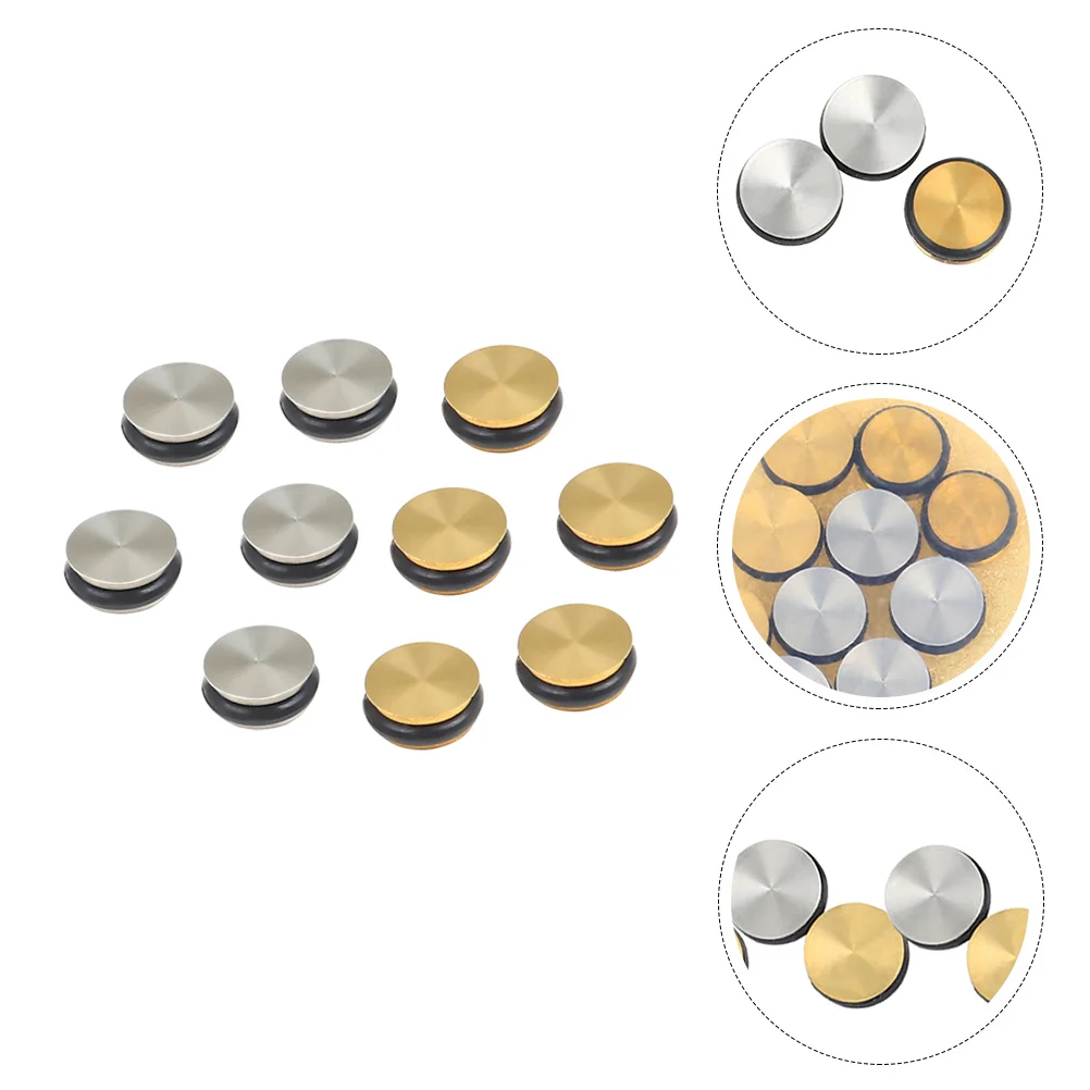 

10Pcs Metal Flute Plugs Flute Plugs Universal Flute Key Plugs for Musician