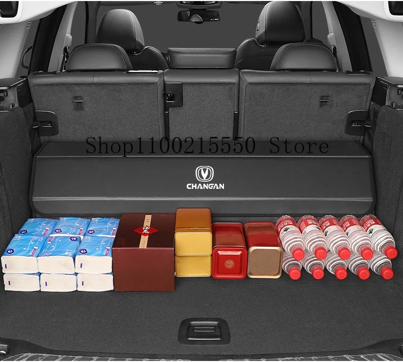 Кожаный Органайзер для багажника автомобиля коробка большой емкости хранения