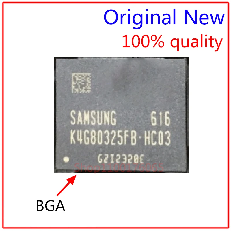

(1 шт.) интерфейсный серия IC K4G80325FB-HC03 BGA, новое оригинальное решение, не только продажа и переработка чипа