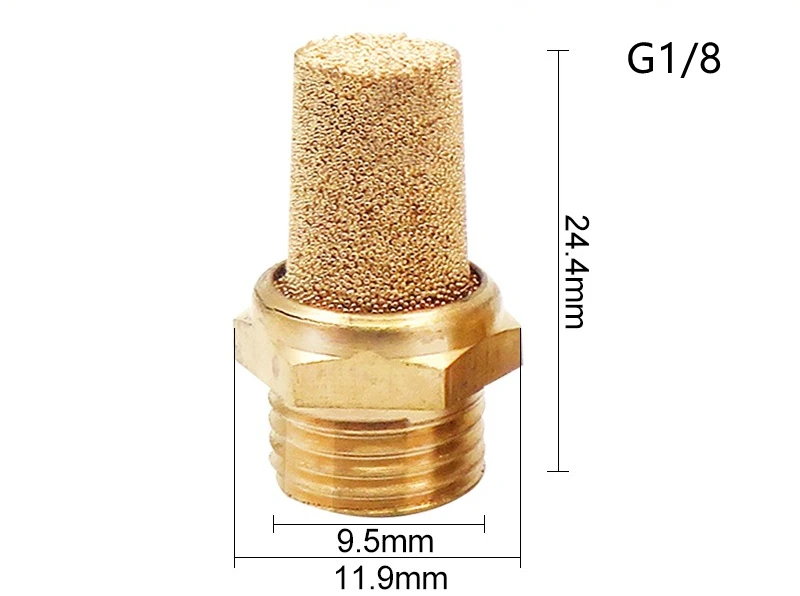 

10 шт., детали для глушителя, 1/8, 1/4, 3/8, 1/2